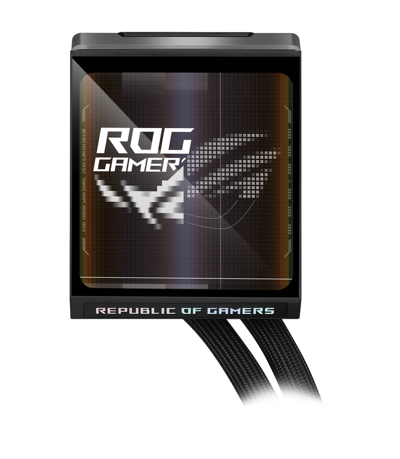 ASUS ROG Strix LC IV 360 ARGB LCD Prozessor Flüssigkeitskühlung 12 cm Schwarz