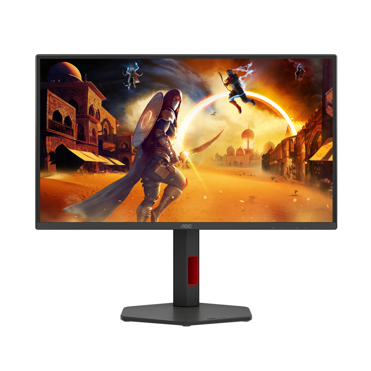 AOC G4 Q25G4SR Computerbildschirm 62,2 cm (24.5") 2560 x 1440 Pixel Quad HD LED Schwarz, Rot