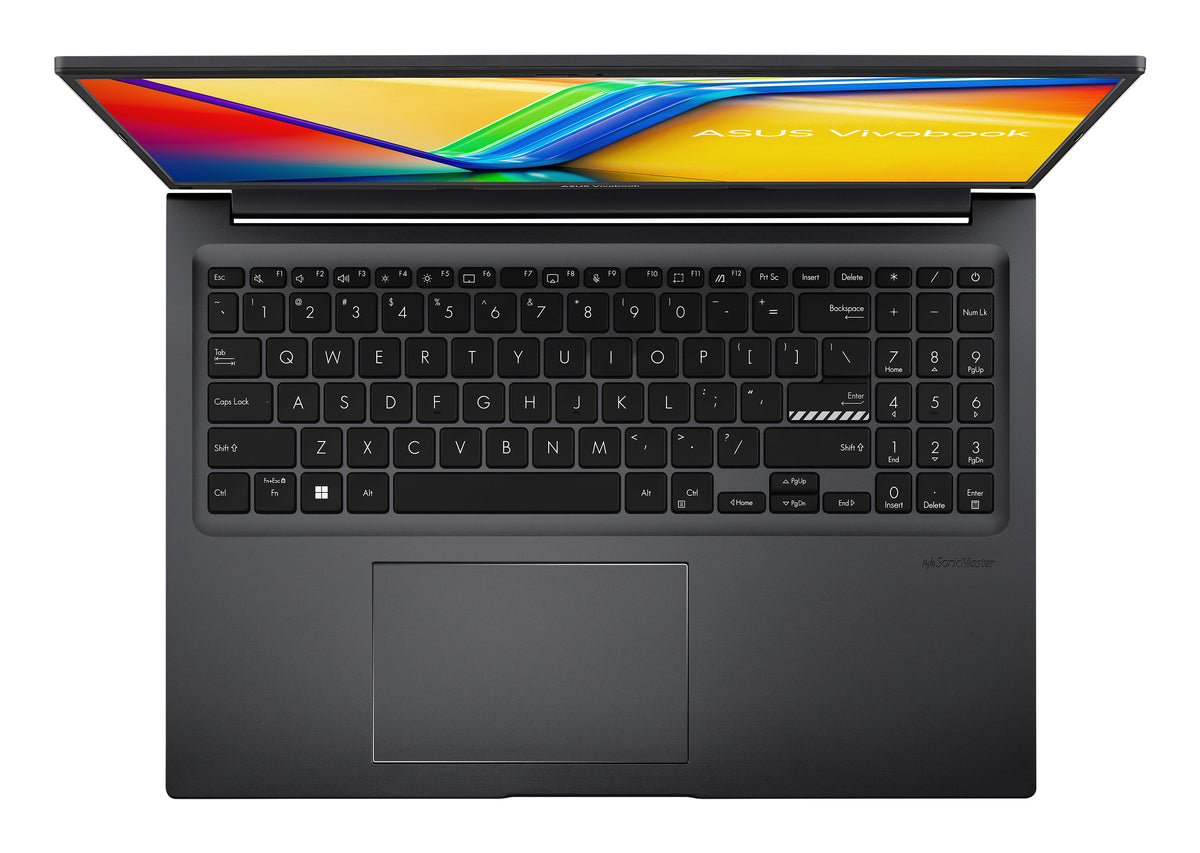 ASUS Vivobook 16 M1605NAQ-ISCSH193W AMD Ryzen™ 5 150 Laptop 40,6 cm (16") WUXGA 16 GB DDR5-SDRAM 512 GB SSD Wi-Fi 6 (802.11ax) Windows 11 Home Schwarz