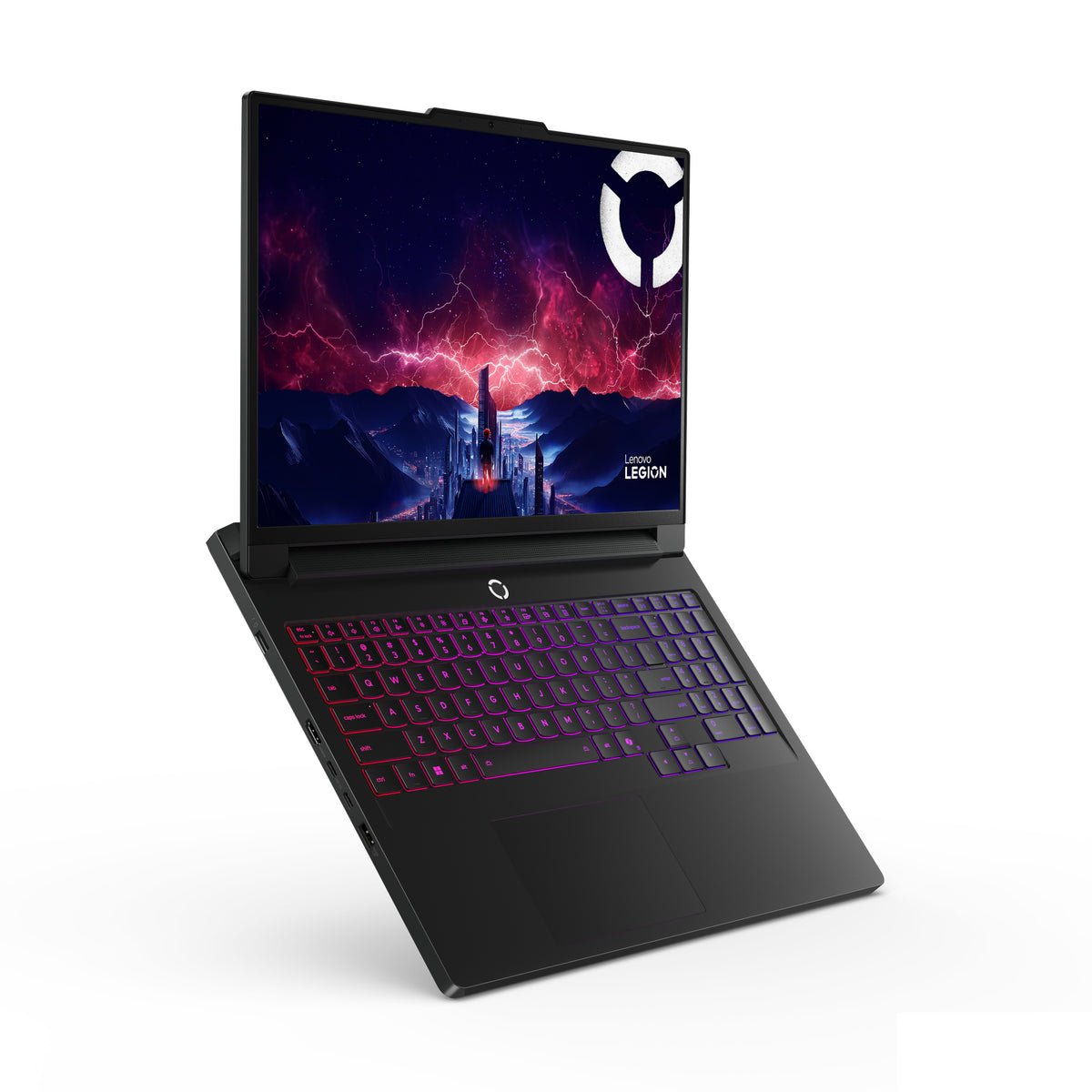 Lenovo Legion Pro 7 16AFR10H AMD Ryzen™ 9 9955HX3D Laptop 40,6 cm (16") WQXGA 32 GB DDR5-SDRAM 1 TB SSD NVIDIA GeForce RTX 5070 Ti Wi-Fi 7 (802.11be) Windows 11 Home Schwarz Deutsch