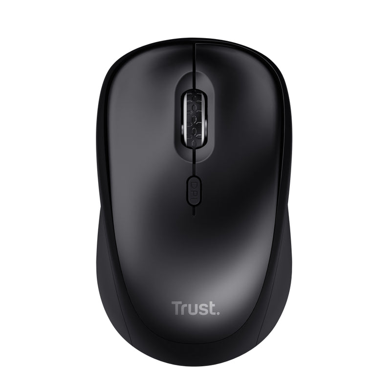 Trust Yvi+ Maus Haus Beidhändig RF Wireless Optisch 1600 DPI