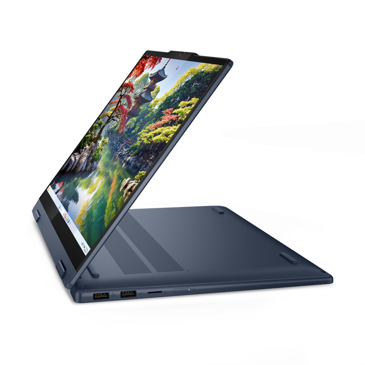 Lenovo IdeaPad 5 2-in-1 14IAL10 Intel Core Ultra 7 255H Hybrid (2-in-1) 35,6 cm (14") Touchscreen WUXGA 16 GB LPDDR5x-SDRAM 512 GB SSD Wi-Fi 6 (802.11ax) Windows 11 Home Blau Schweiz