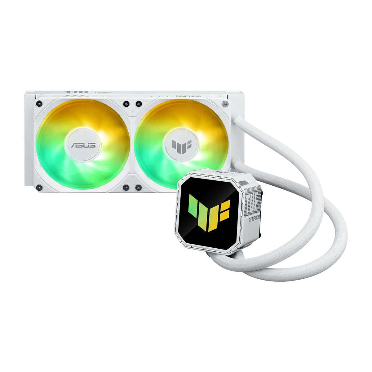 ASUS TUF Gaming LC III 240 ARGB White Edition Prozessor All-in-One-Flüssigkeitskühler 12 cm Weiß