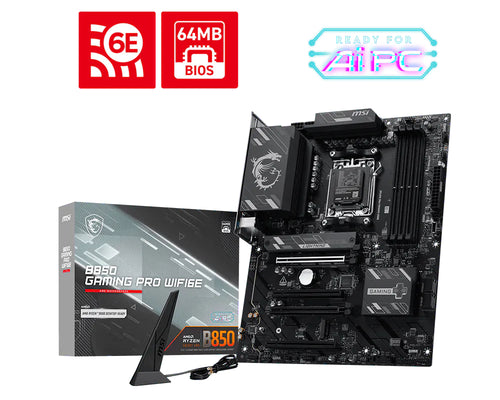 MSI B850 Gaming PRO WiFi6E DDR5 AM5