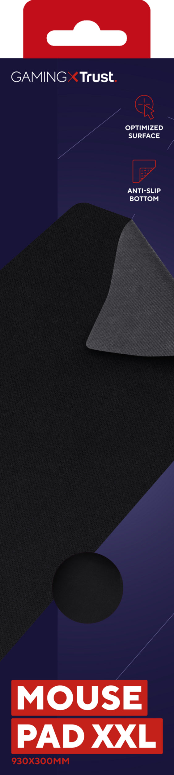 Trust GXT 758 Gaming-Mauspad Schwarz