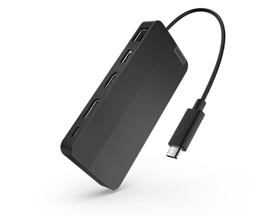 Lenovo 40B90100CH laptop-dockingstation & portreplikator Kabelgebunden USB 3.2 Gen 1 (3.1 Gen 1) Type-C Schwarz