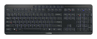 CHERRY Stream keyboard ultimate Tastatur Heimbüro USB + RF Wireless + Bluetooth QWERTY Englisch Schwarz