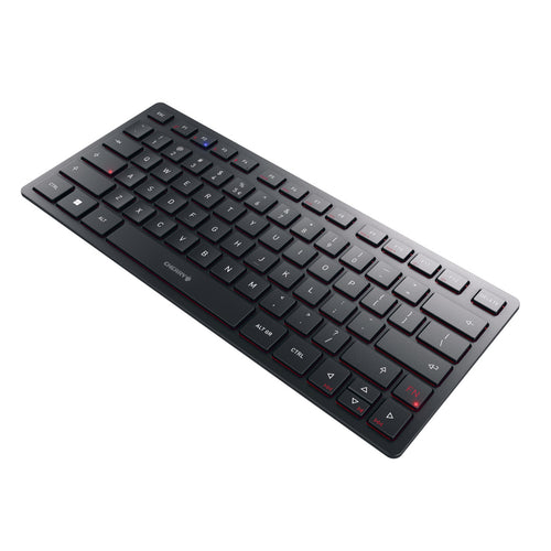 CHERRY KW 9200 MINI Tastatur Universal USB + RF Wireless + Bluetooth QWERTY Englisch Schwarz