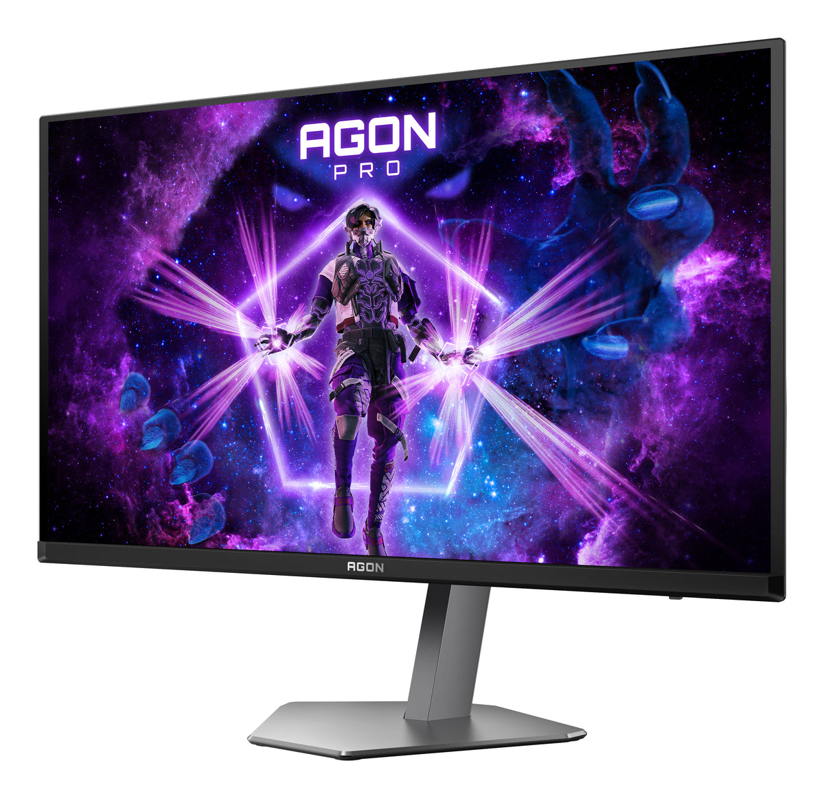 AOC AGON PRO AG276QKD2 Computerbildschirm 67,3 cm (26.5") 2560 x 1440 Pixel Quad HD QD-OLED Schwarz, Grau