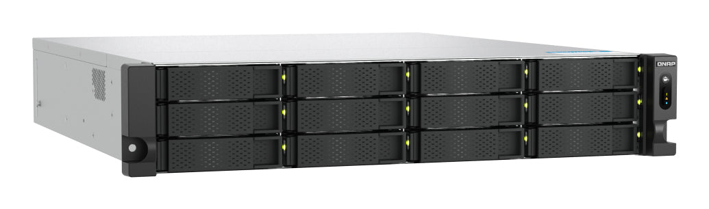 QNAP TS-H1277AXU-RP NAS Rack (2U) AMD Ryzen™ 7 32 GB DDR5 0 TB QuTS hero Schwarz