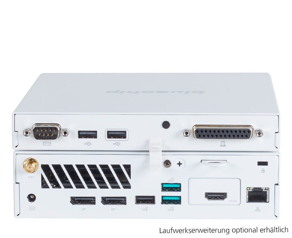 bluechip BUSINESSline S3159 *white* Intel® Core™ i5 Prozessor 14400 / bis zu 4.70 GHz, Windows 11 Pro, Intel® B760, 8 GB DDR5, 500 GB NVMe SSD, Intel® Wi-Fi 6E AX211, Bluetooth 5.3, Gigabit Ethernet, Intel® UHD Grafik