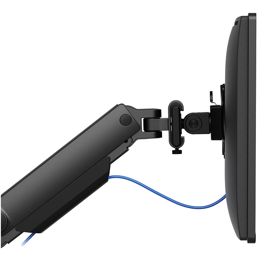 Neomounts DS65S-950BL2 Monitorarm 24-34" - Gasfeder - Topfix - mehrfach verstellbar - 180°-Stopp