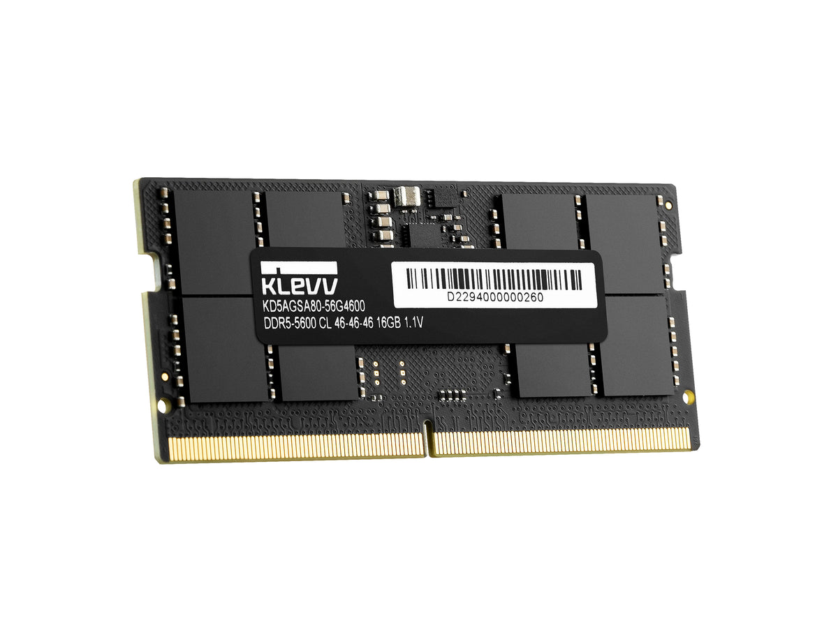 Klevv SO-DIMM Speichermodul 32 GB 1 x 32 GB DDR5 5600 MT/s 262-pin SO-DIMM