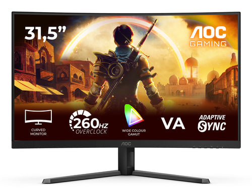 AOC G4 C32G42ZE Computerbildschirm 80 cm (31.5") 1920 x 1080 Pixel Full HD LED Schwarz, Rot