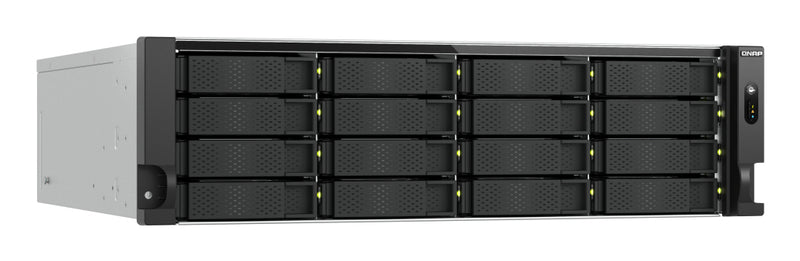 QNAP TS-H1677AXU-RP Speicherserver Rack (3U) AMD Ryzen™ 7 7745 32 GB DDR5 0 TB QNAP QTS Schwarz, Grau