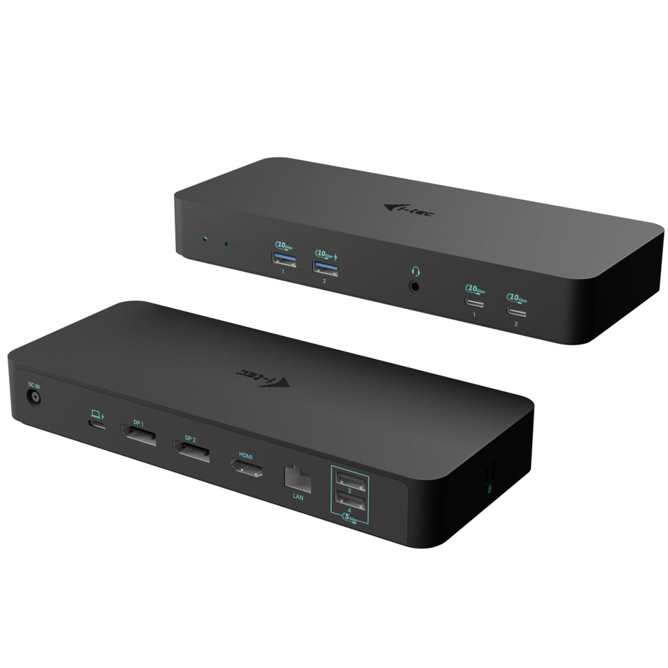 Station d'accueil intelligente i-tec USB-C Triple Écran + Power Delivery 100W