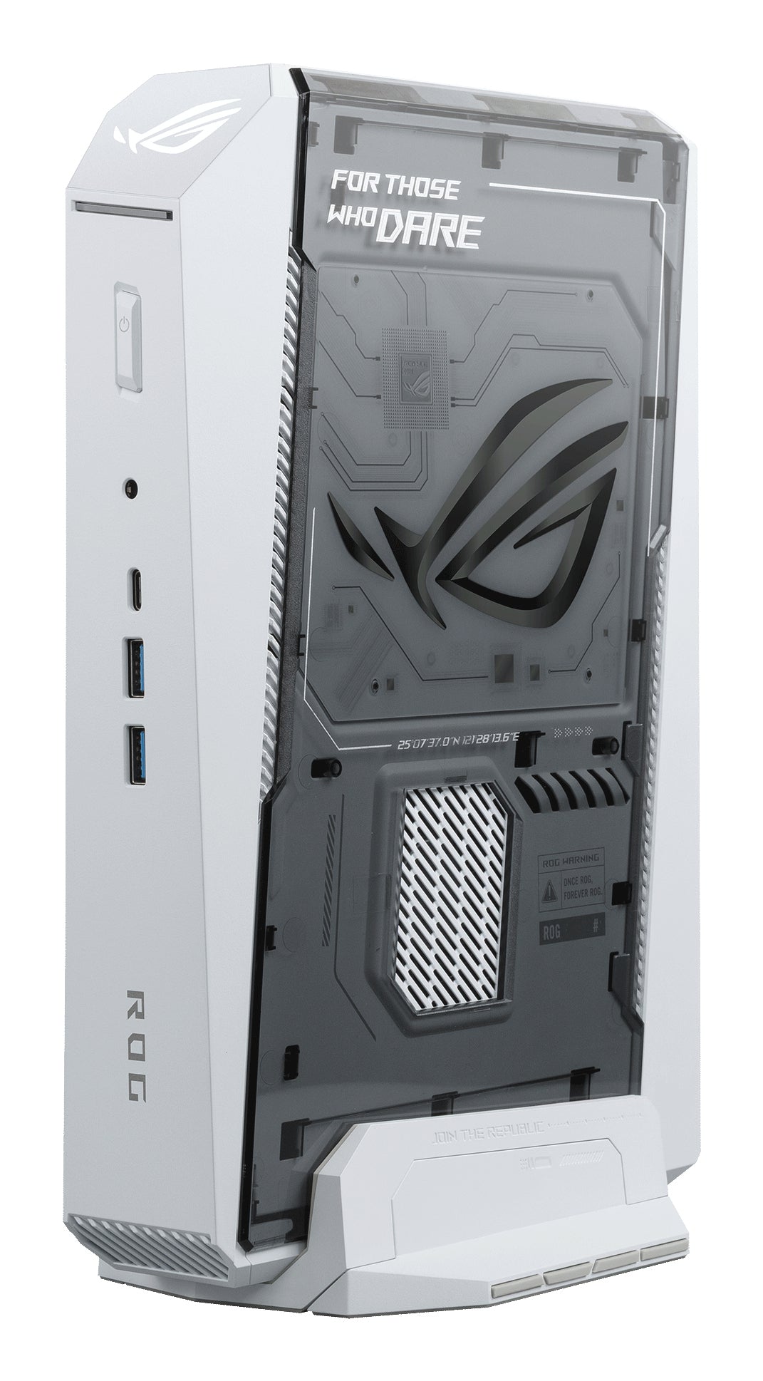 ASUS ROG RNUC16JNK9X28AA2W Intel Core Ultra 9 290HX Plus 32 GB DDR5-SDRAM 2 TB SSD NVIDIA GeForce RTX 5080 Windows 11 Home Mini PC Mini-PC Weiß