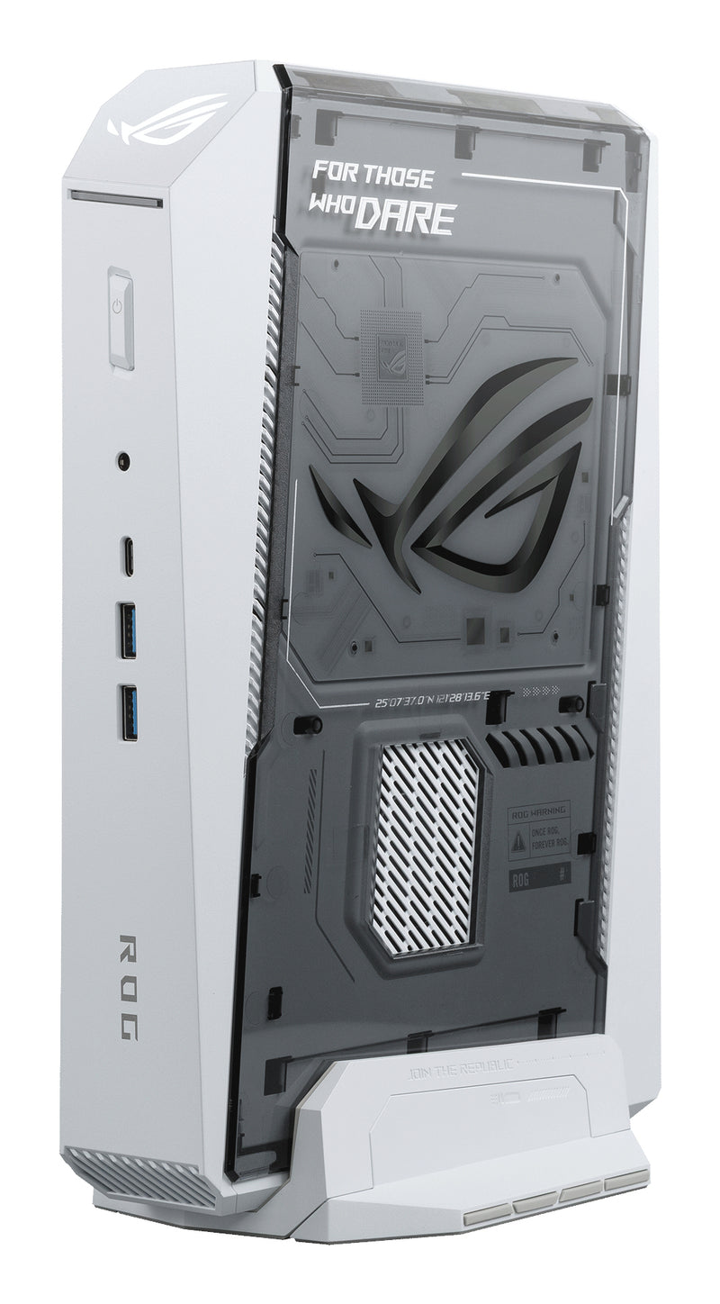ASUS ROG RNUC16JNK9X28AA2W Intel Core Ultra 9 290HX Plus 32 GB DDR5-SDRAM 2 TB SSD NVIDIA GeForce RTX 5080 Windows 11 Home Mini PC Mini-PC Weiß