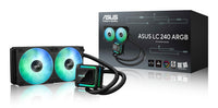ASUS LC 240 ARGB Prozessor All-in-One-Flüssigkeitskühler 12 cm Schwarz 1 Stück(e)