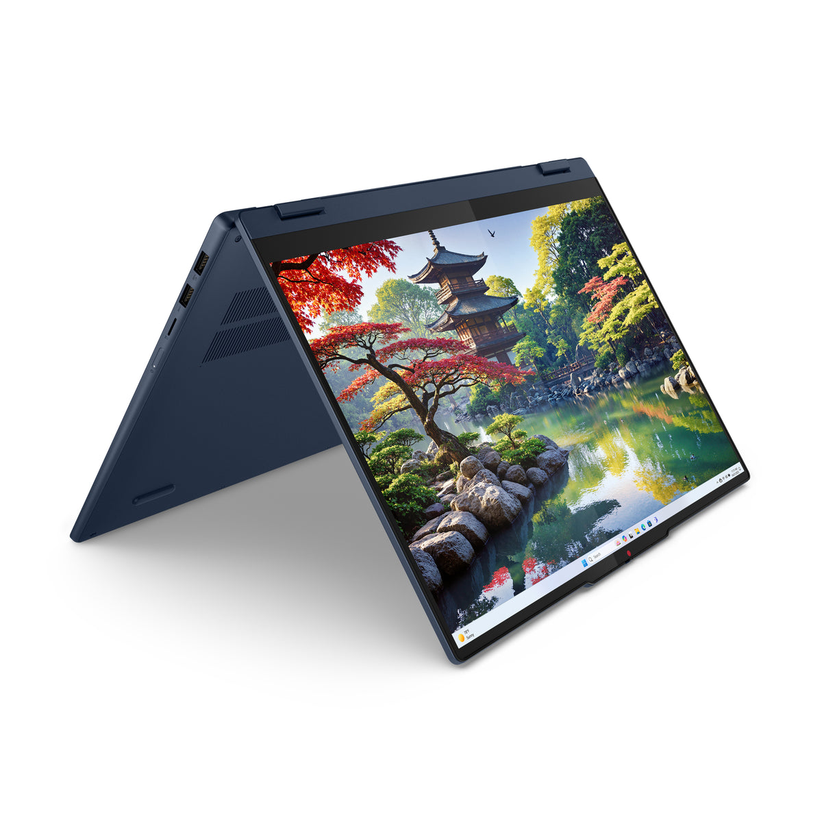 Lenovo IdeaPad 5 2-in-1 16IAL10 Intel Core Ultra 5 225U Hybrid (2-in-1) 40,6 cm (16") Touchscreen WUXGA 16 GB LPDDR5x-SDRAM 512 GB SSD Wi-Fi 6 (802.11ax) Windows 11 Home Schweiz Blau