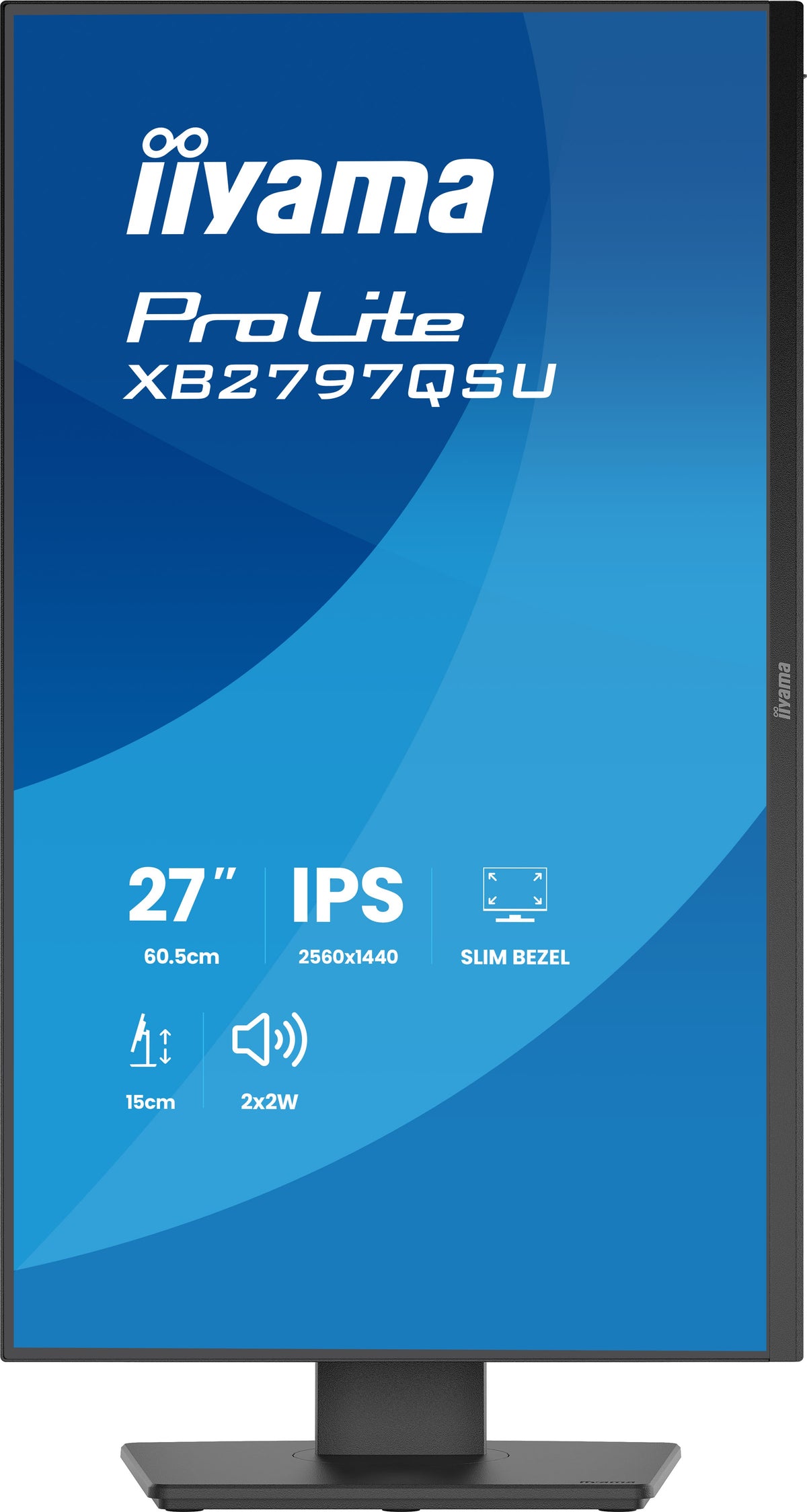 iiyama ProLite XB2797QSU-B1 Computerbildschirm 68,6 cm (27") 2560 x 1440 Pixel Quad HD LED Schwarz