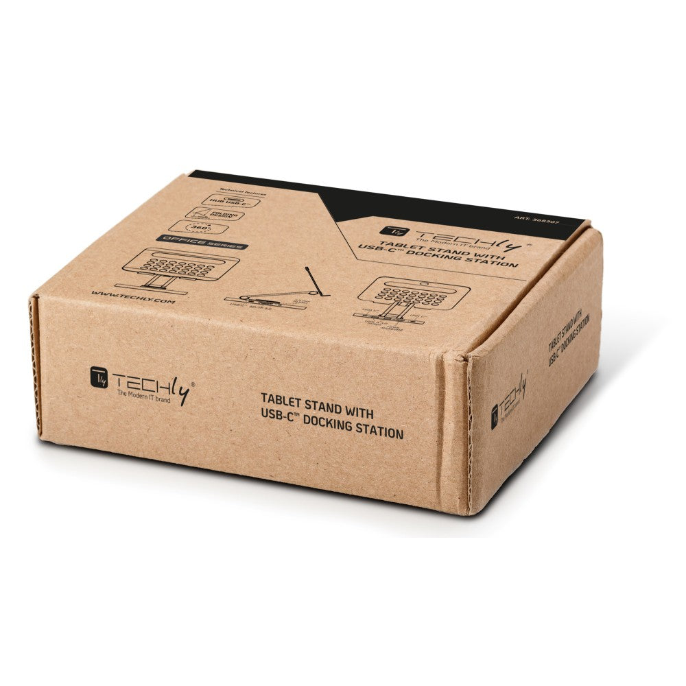Techly ICA-TBL DOCK81 laptop-ständer Tablet-Ständer Silber