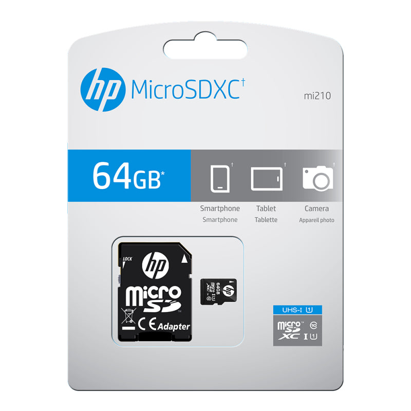 HP SDU64GBXC10HP-EF Speicherkarte 64 GB MicroSDXC UHS-I Klasse 10