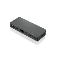 Lenovo 4X90S92381 laptop-dockingstation & portreplikator Kabelgebunden USB 3.2 Gen 1 (3.1 Gen 1) Type-C Grau