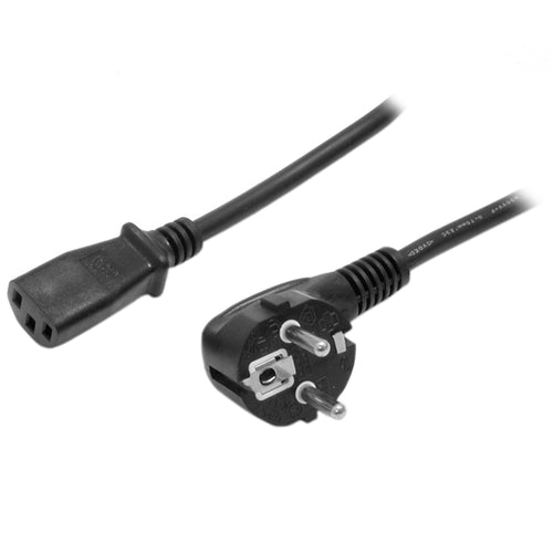 StarTech 1,8m Schuko Kaltgertestecker Stromkabel CEE7 auf IEC320 C13 Netzkabel fr Computer