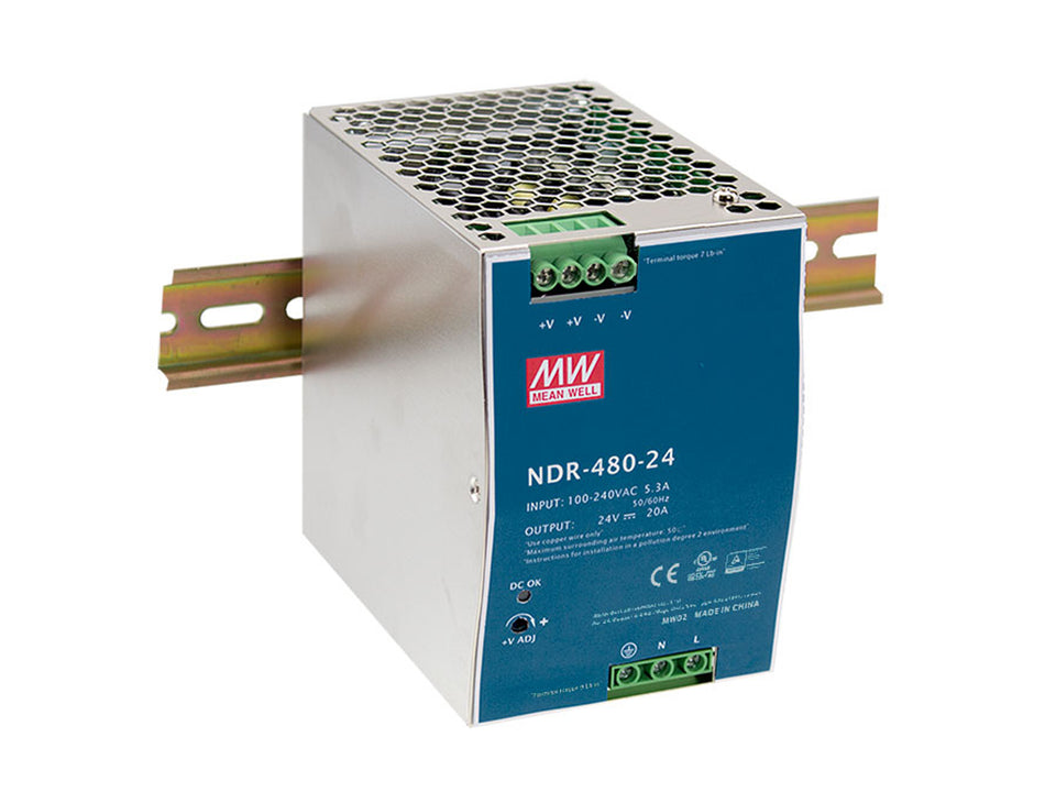 LevelOne POW-4861 Power Supply Unit 480 W Blue, Silver