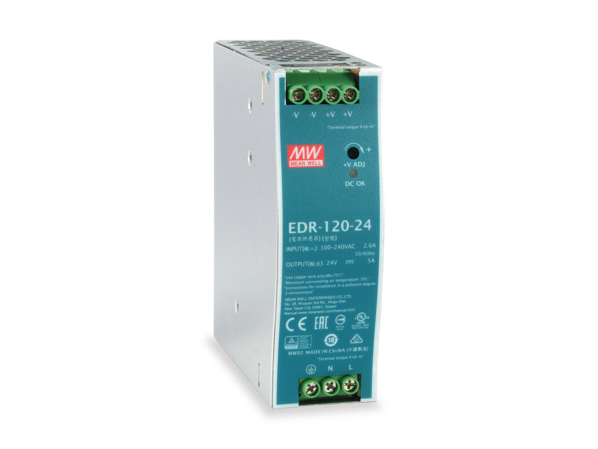 LevelOne POW-2441 Netzteil 120 W Mintfarbe, Silber