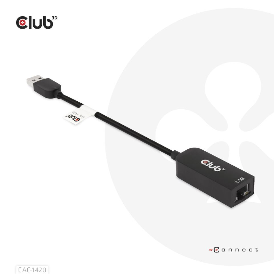 CLUB3D CAC-1420 Netzwerkkarte Ethernet 2500 Mbit/s