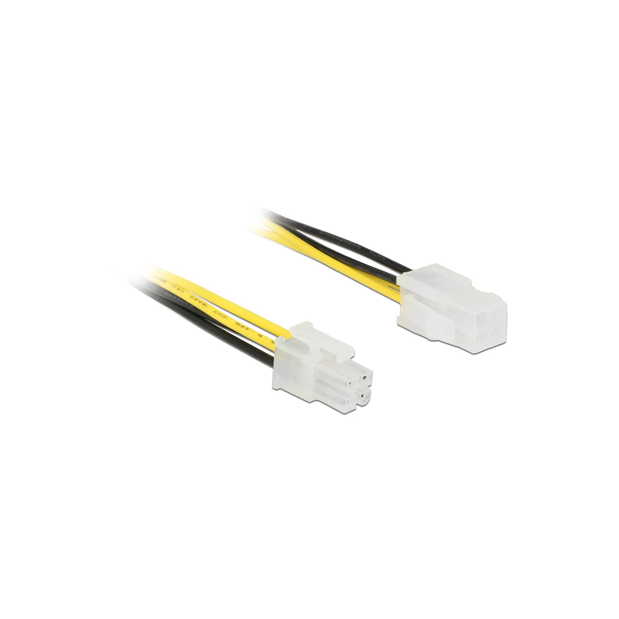 P4 4Pin Stecker auf 4Pin Buchse Kabel, 50cm