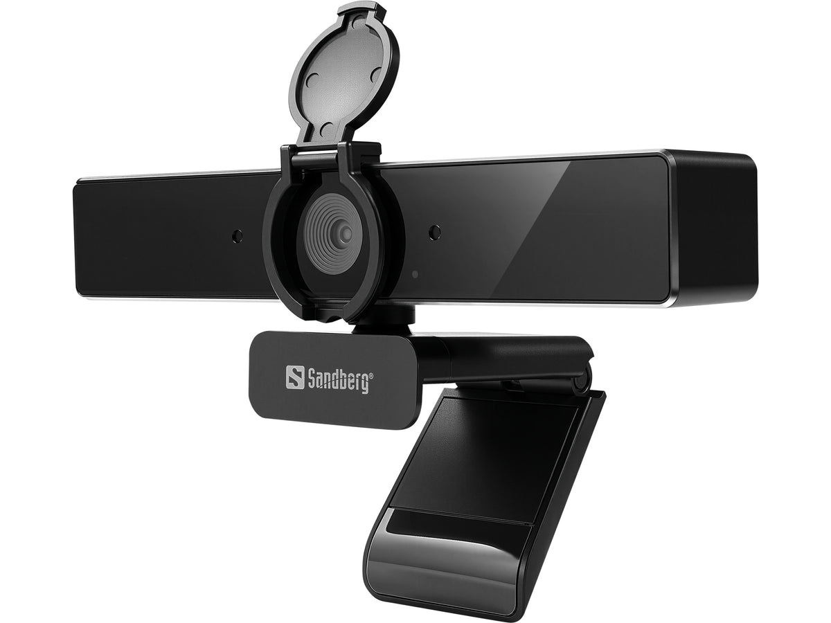 Sandberg 134-45 Webcam 8 MP 3840 x 2160 Pixel USB Schwarz