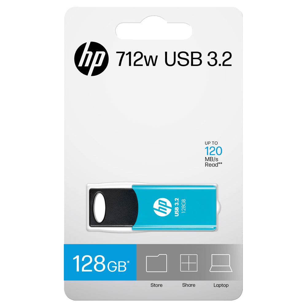 HP 712w USB-Stick 128 GB USB Typ-A 3.2 Gen 1 (3.1 Gen 1) Blau