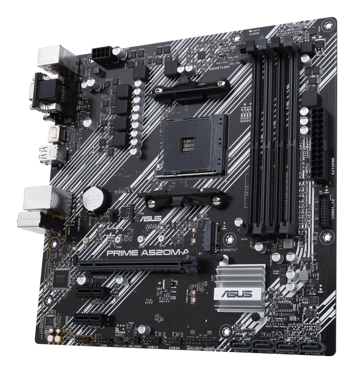 ASUS PRIME A520M-A II/CSM AMD A520 Sockel AM4 micro ATX