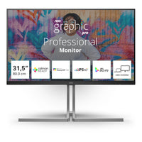 AOC U3 U32U3CV Computerbildschirm 80 cm (31.5") 3840 x 2160 Pixel 4K Ultra HD LCD Schwarz