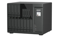 QNAP TVS-H1677AX-R5-16G NAS & Speicherserver Tower AMD Ryzen™ 5 16 GB DDR5 0 TB QuTS hero Schwarz