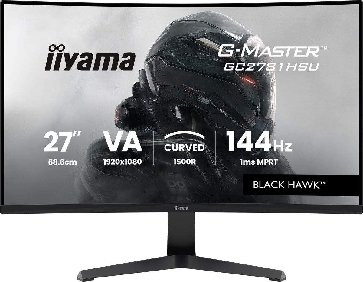 iiyama G-MASTER GC2781HSU-B1 27" 144H Computerbildschirm 68,6 cm (27") 1920 x 1080 Pixel Schwarz