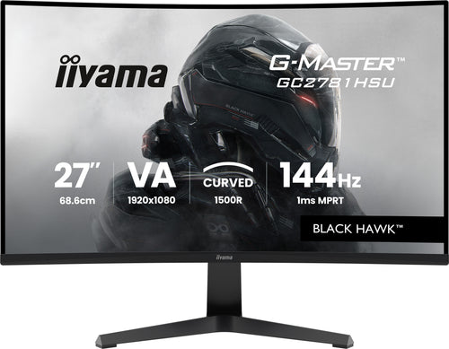 iiyama G-MASTER GC2781HSU-B1 27" 144H Computerbildschirm 68,6 cm (27") 1920 x 1080 Pixel Schwarz