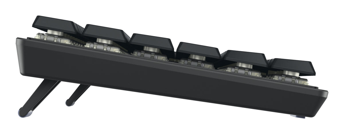 CHERRY KW 550 MX LP Tastatur Heimbüro USB + Bluetooth QZERTY US Englisch Schwarz