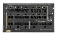 MSI MEG Ai1600T PCIE5 Netzteil 1600 W 24-pin ATX ATX Schwarz
