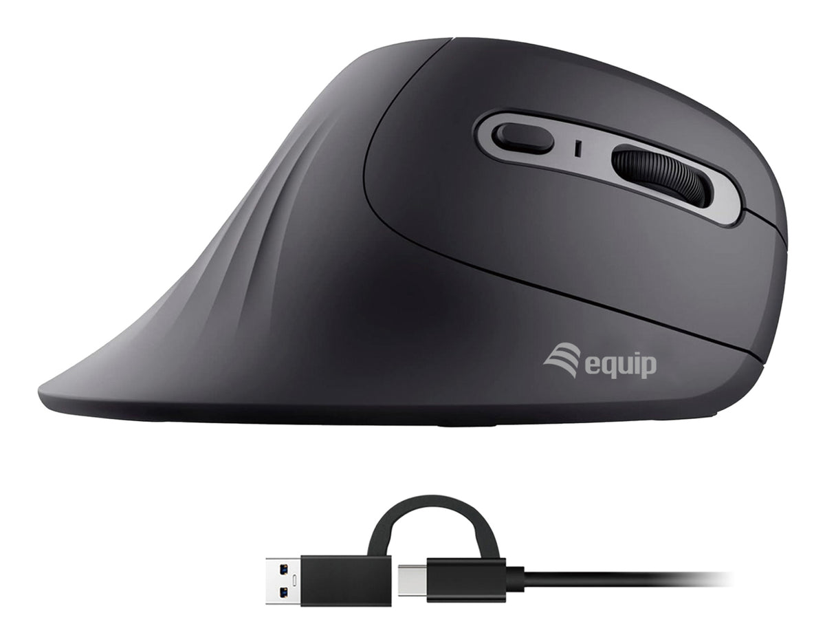 Equip 245119 Maus Universal rechts USB Type-A + USB Type-C Optisch 7200 DPI