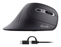 Equip 245119 Maus Universal rechts USB Type-A + USB Type-C Optisch 7200 DPI