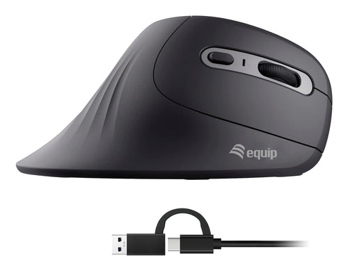 Equip 245119 Maus Universal rechts USB Type-A + USB Type-C Optisch 7200 DPI