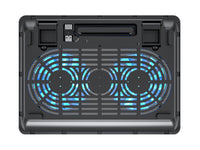 Conceptronic CNBCOOLPAD2F Laptop-Kühlpad mit 2 Lüftern
