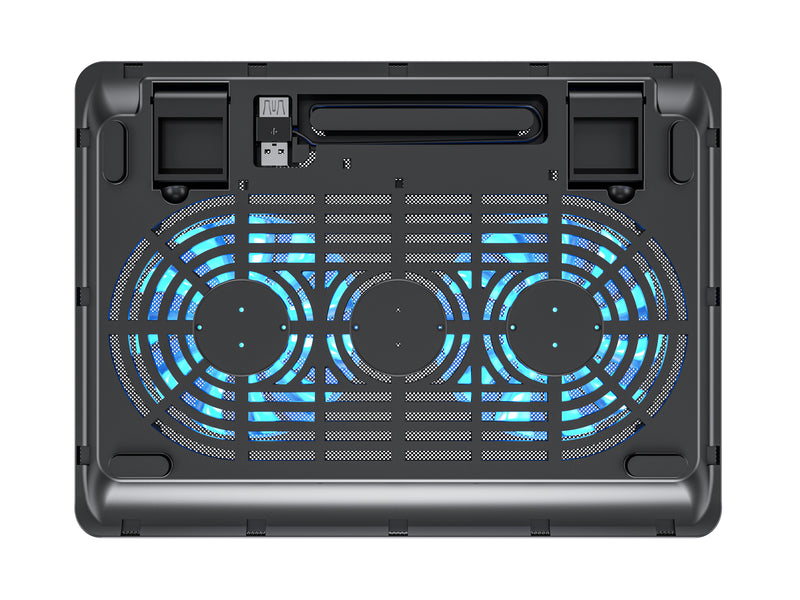 Conceptronic CNBCOOLPAD2F Laptop-Kühlpad mit 2 Lüftern
