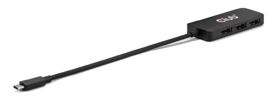 CLUB3D USB-C® to Triple DisplayPort™ MST Hub 4K60Hz