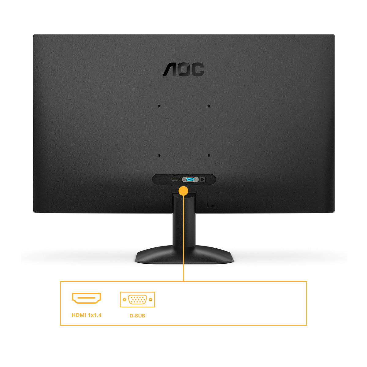 AOC B3 27B35HM Computerbildschirm 68,6 cm (27") 1920 x 1080 Pixel Full HD LED Schwarz