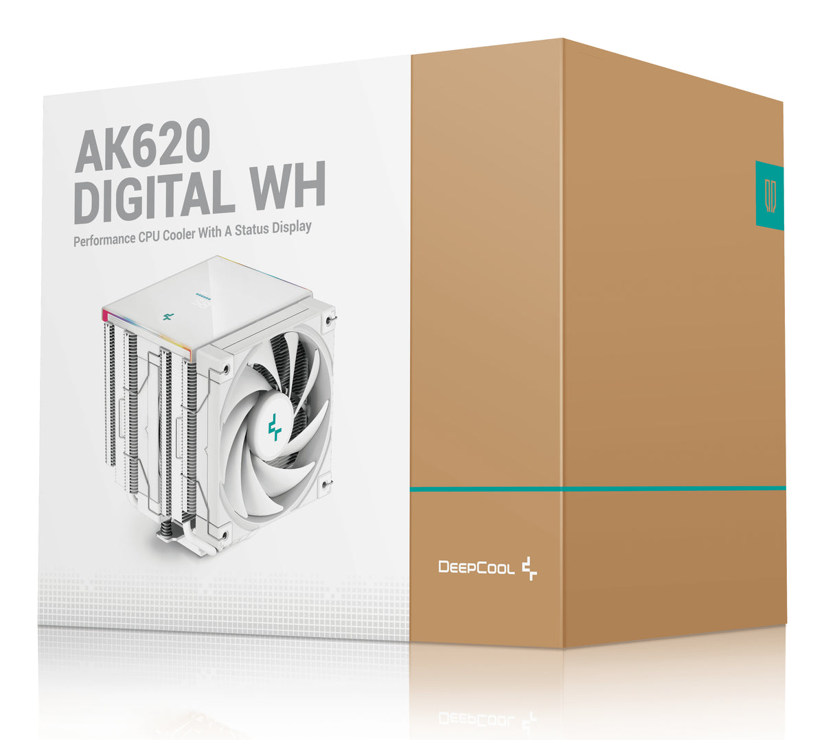 DeepCool AK620 Digital WH Prozessor Luftkühlung 12 cm Weiß 1 Stück(e)